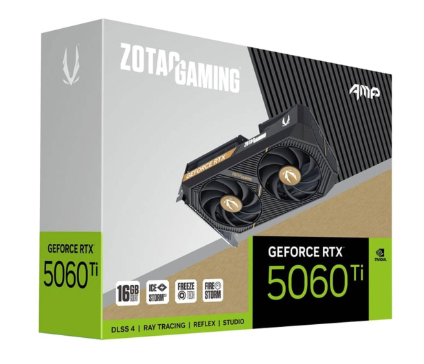 ZOTAC GeForce RTX 5060 Ti AMP 16GB GDDR7 DLSS4 - 1330987 - zdjęcie 7